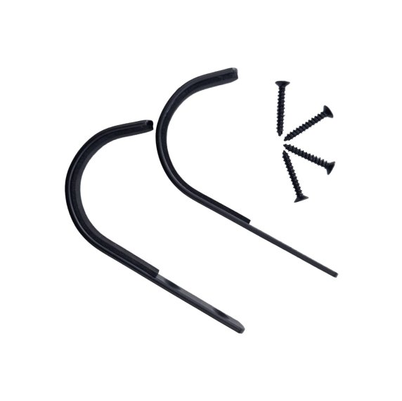 Waffenhalter für die Wand - Edelstahl, gepolstert und in verschiedenen Farben